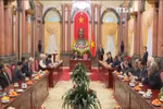 陈大光主席会见越南援柬专家联络委员会代表
