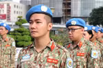 越南蓝色贝雷帽军官成功履行越南“和平使者”的使命