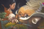 “兄弟”组画展给公众传递美好生活理念 