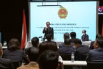 王廷惠开始出席第五次世界议长大会之行