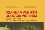 《越南民族千年文化——弘扬和传播国宝》一书首发。图自 nxbctqg.org.vn