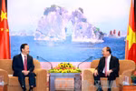 越南政府总理阮春福会见中国广西壮族自治区党委书记彭清华