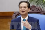 政府总理阮晋勇主持了政府2月份例行会议。