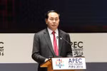 越南国家主席陈大光（图片来源：越通社）