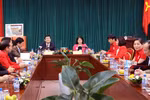 越南国家主席张晋创与越南红十字会举行2015年越南红十字会工作总结暨2016年核心任务部署会议（图片来源：越通社）