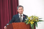 越南友好组织联合会副主席兼秘书长惇俊峰（图片来源：laodong.com.vn）