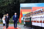 越南国家主席武文赏举行仪式 欢迎德国总统施泰因迈尔访问越南