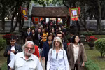 数千名国内外游客前往文庙-国子监参观并参加民间游戏（组图）
