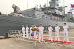 德国海军护卫舰“FGS拜仁”首次对越南进行友好访问