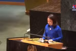 越南国家副主席武氏映春在CSW68上发表讲话