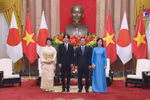 越南国家主席武文赏会见日本秋筱宫文仁亲王