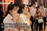 大量考生前来文庙国子监祈求考试顺利