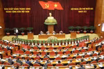 越共第十二届十二中全会在河内隆重开幕