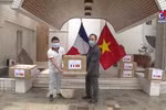 越南向法国各团体组织赠送1.5万只医用口罩