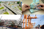 加快国家国家重要项目、重点工程施工进度，厉行节约，反对浪费。图自越通社。