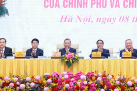 越南高层领导出席政府与地方政府会议并做出指示