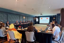 研讨会现场。图自工贸部