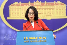 越南外交部发言人范秋姮。图自越通社