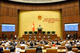 会议现场。图自越通社