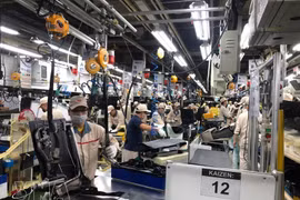 坐落于富寿省的河内丰田纺织有限责任公司（Toyota Boshoku Hanoi Co., Ltd.）。图自越通社
