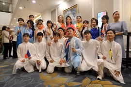 东盟青年参加活动。图自新河内报