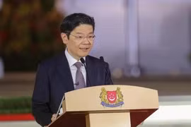 新加坡共和国总理黄循财。图自越通社