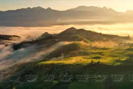 义路云雾缭绕——自然与人文交响曲。图自越南画报