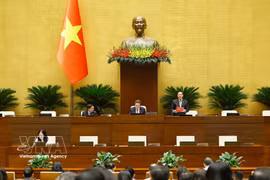会议现场。图自越通社