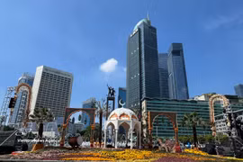 印尼首都雅加达中心。图自越通社