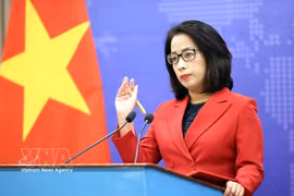 越南外交部发言人范秋姮。图自越通社