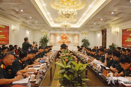 2026年越南国际防务展组委会会议现场。图自人民军报