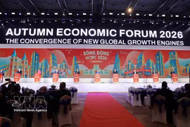 论坛期间，胡志明市服务于2026年年底至2027年春节消费刺激计划的数字平台正式上线。图自越通社