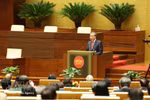 越共中央总书记苏林出席会议并发表指导讲话。图自越通社