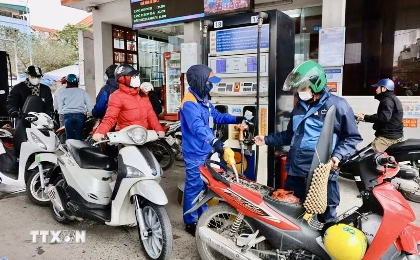 3月20日15时起越南油价略降。图自越通社