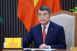 政府总理黎明兴同德国总理弗里德里希·默茨通电话