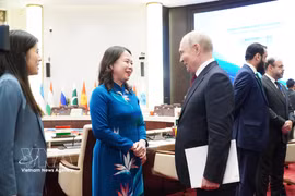 国家副主席武氏映春出席上海合作组织扩大会议