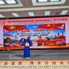 河内市富上坊团书记杜玉玲分享对两国友谊的感受。图自越通社