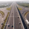 通往隆城机场道路项目效果图。图自越通社