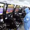 在宁平省福山工业园区MCNEX VINA有限责任公司（100%韩资）工厂内，生产用于出口的摄像头模组及电子元件的生产线。图自越通社