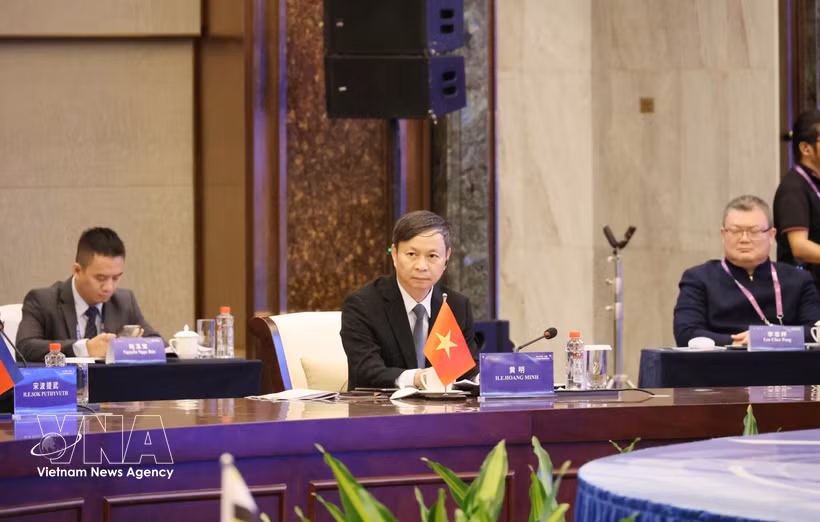 科学技术部副部长黄明。图自越通社