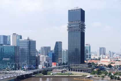 胡志明市国际金融中心总面积约898公顷。图：越通社