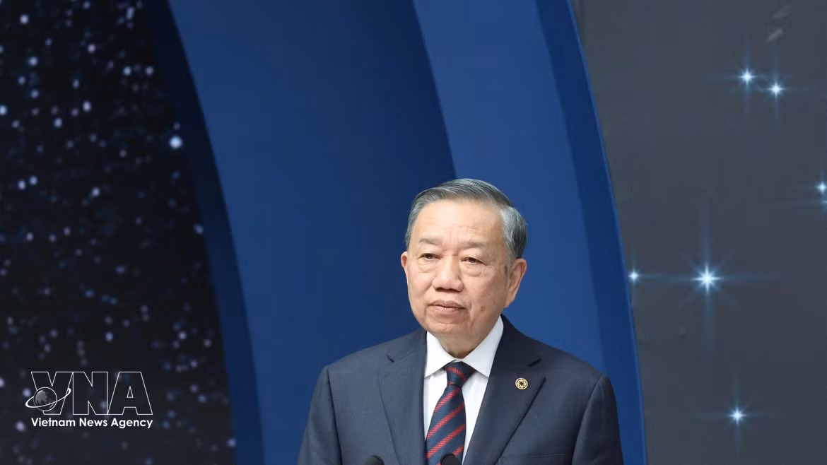 越共中央总书记、国家主席苏林出席国际太空峰会并发表讲话