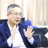 金边皇家大学国际研究与公共政策学院院长聂·昌达里。图自越通社