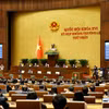 国会通过关于成立广宁市和北宁市的决议。图自越通社