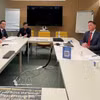 越南公安部工作代表团与世界知识产权组织（WIPO）咨询委员会举行工作会谈。图自越通社