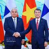 越南政府总理黎明兴会见巴拿马总统穆利诺。图自越通社