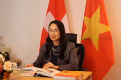 越南驻瑞士大使周梅英。图片来源：越通社