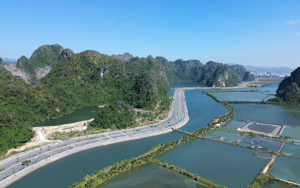 该线路既服务于交通需求，又作为空间发展轴，连接广宁省重要城区；满足区域内交通运输需求，完善全省同步交通基础设施体系。图自越通社
