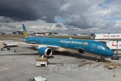 受第3号台风影响越南各家航空公司取消了许多航班。图自越通社
