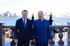 越南政府总理黎明兴会见鞑靼斯坦共和国领导人明尼哈诺夫